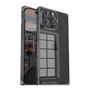 iPhone 15 Pro Max Clear Black Case
